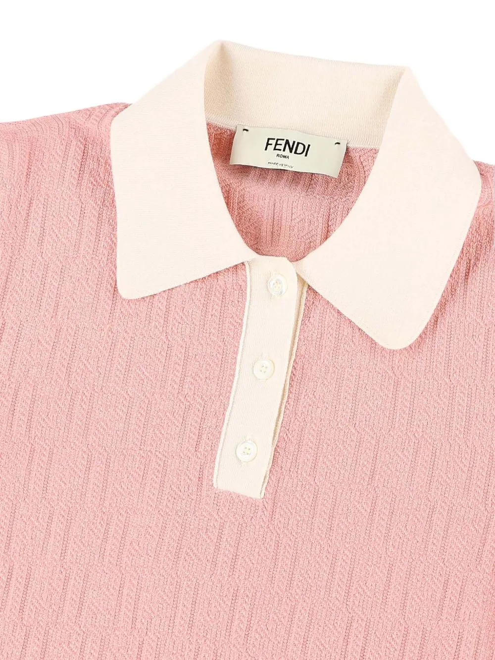 PINK POLO DRESS WITH FF JACQUARD sold by Lord & Taylor product image thumbnail 3