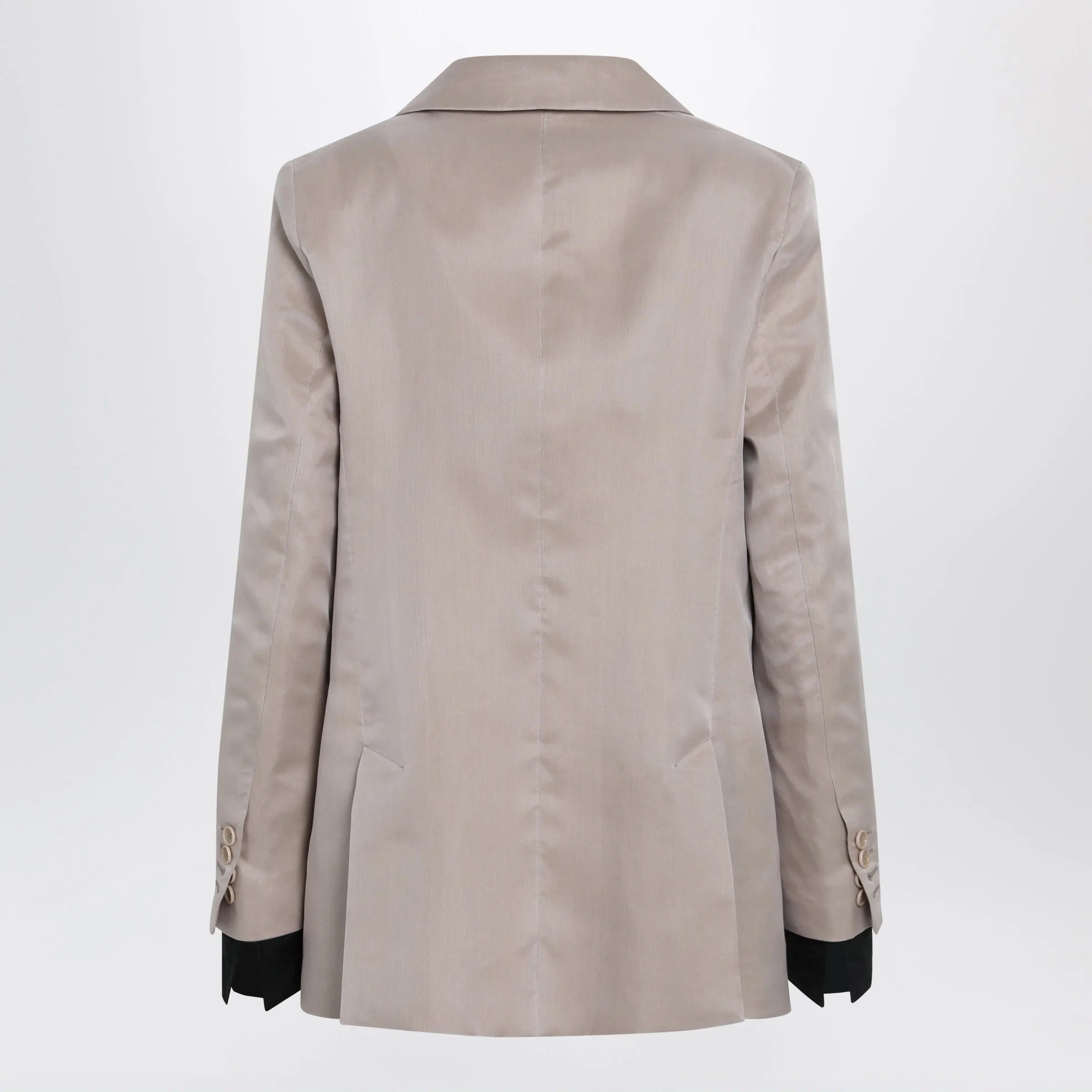 OVERSIZED LINEN AND ORGANZA BLAZER IN PINK sold by Lord & Taylor product image thumbnail 2