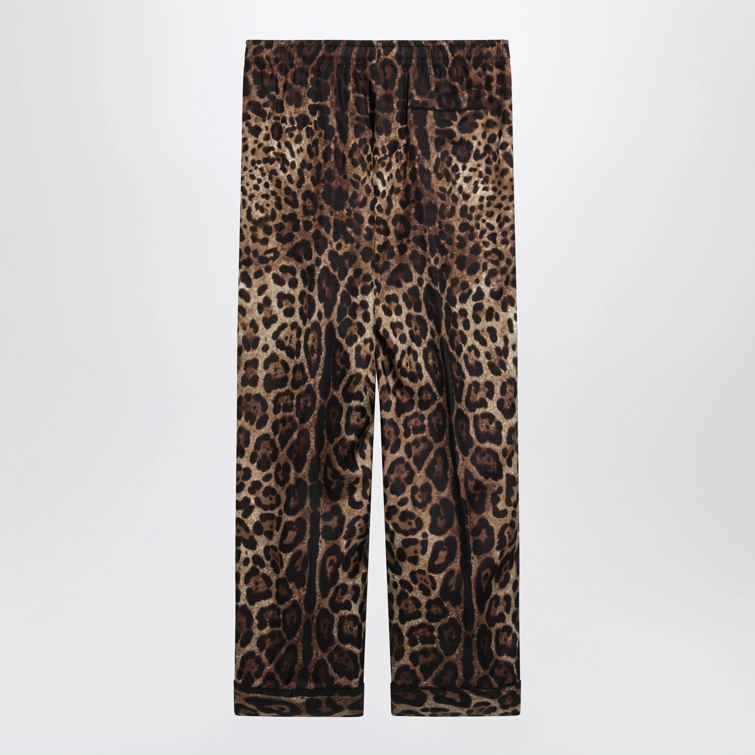 LEOPARDPRINT SILK MIKADO PYJAMA TROUSERS sold by Lord & Taylor product image thumbnail 2