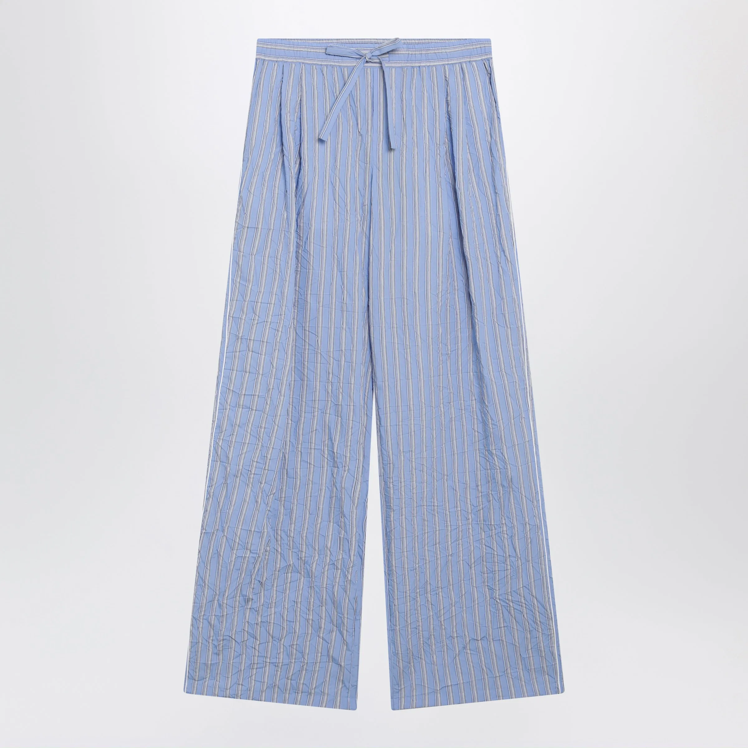 VANITY TROUSERS IN STRIPED VISCOSE sold by Lord & Taylor