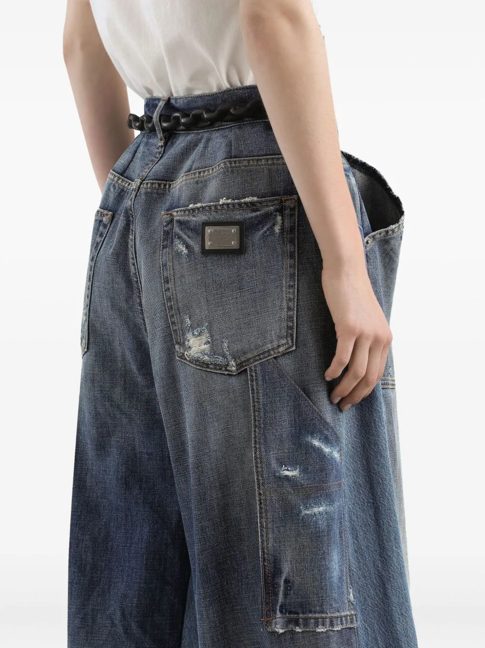 MULTICOLOUR DENIM BERMUDA SHORTS sold by Lord & Taylor product image thumbnail 2