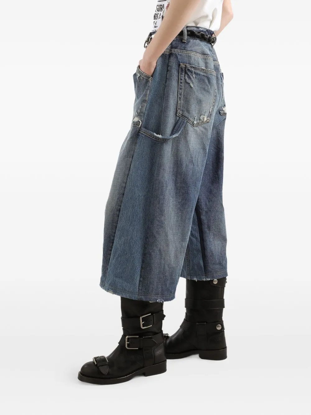 MULTICOLOUR DENIM BERMUDA SHORTS sold by Lord & Taylor product image thumbnail 3
