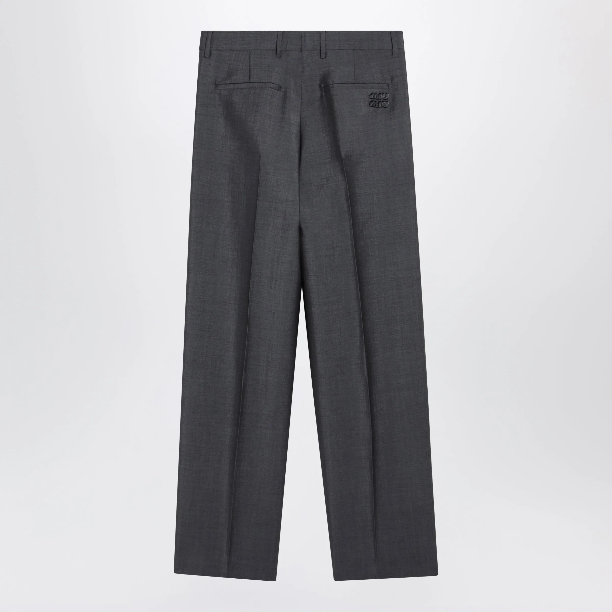 GREY WOOLBLEND TROUSERS sold by Lord & Taylor product image thumbnail 2