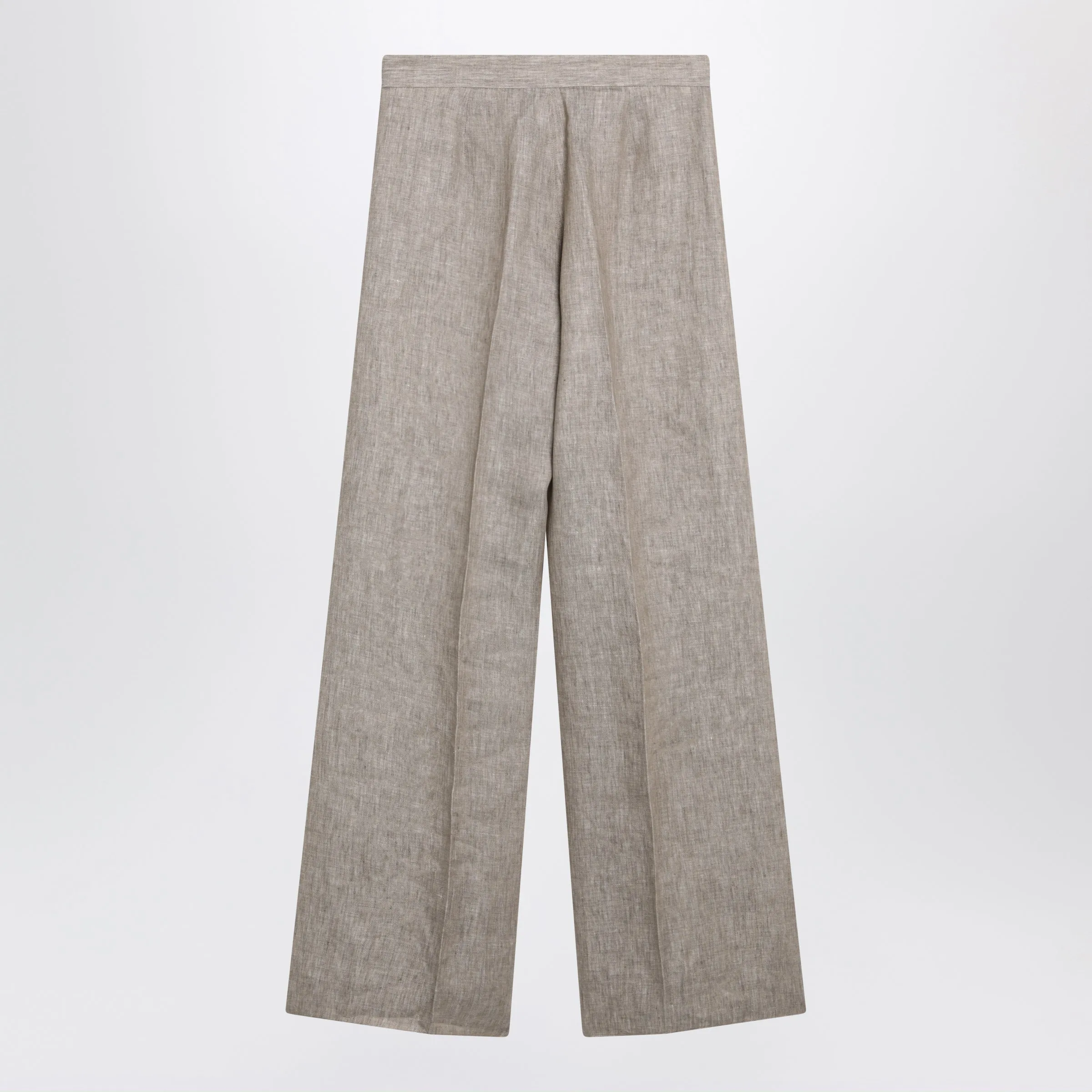 BEIGE CHEVRON LINEN TROUSERS sold by Lord & Taylor product image thumbnail 2