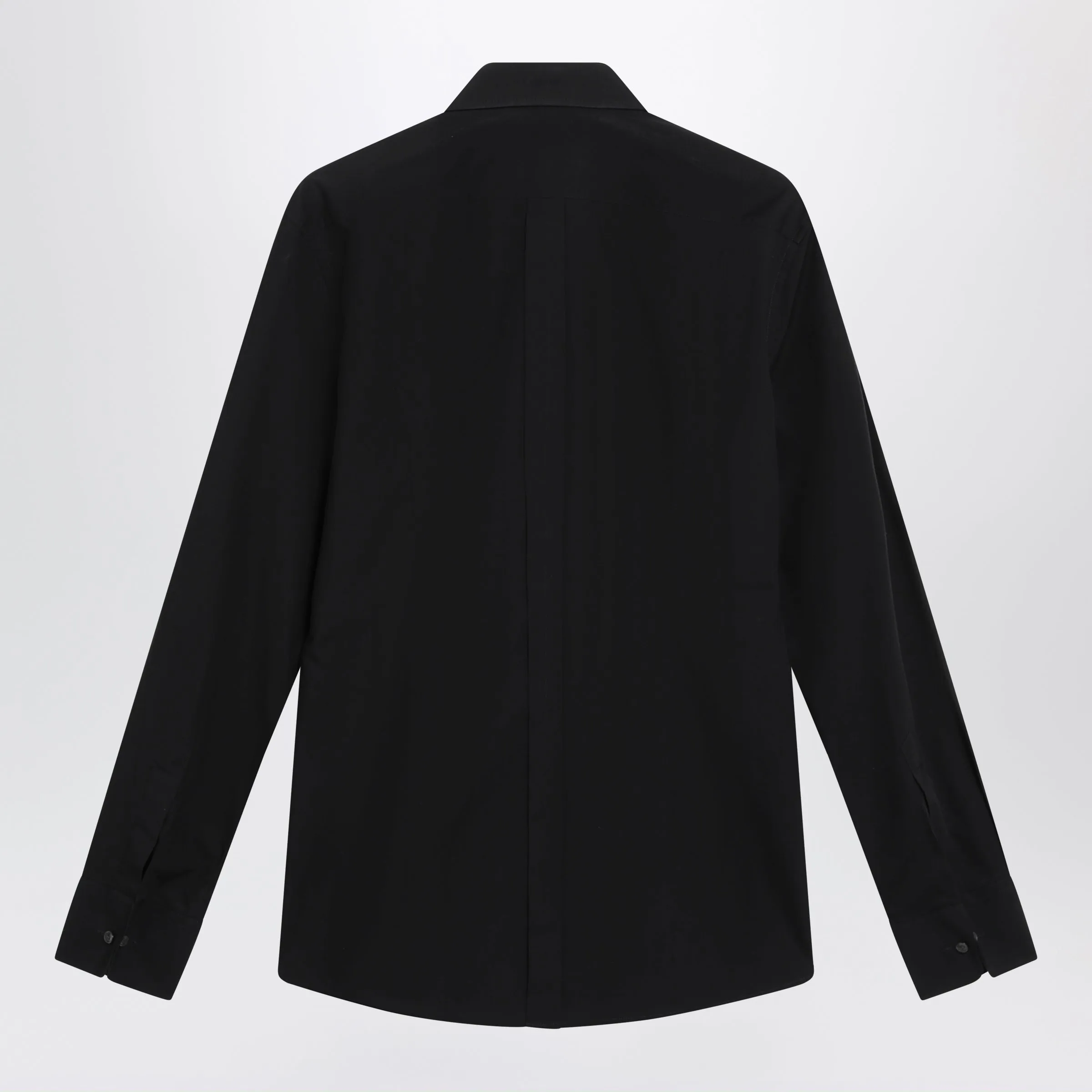 BLACK COTTON SHIRT WITH RHINESTONE EMBELLISHMENTS sold by Lord & Taylor product image thumbnail 2