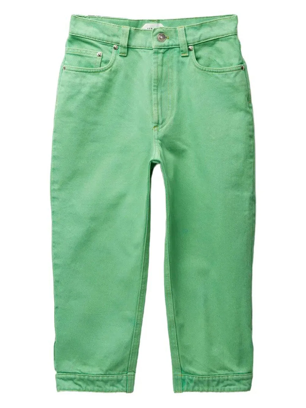 PASTEL GREEN CAPRI JEANS sold by Lord & Taylor