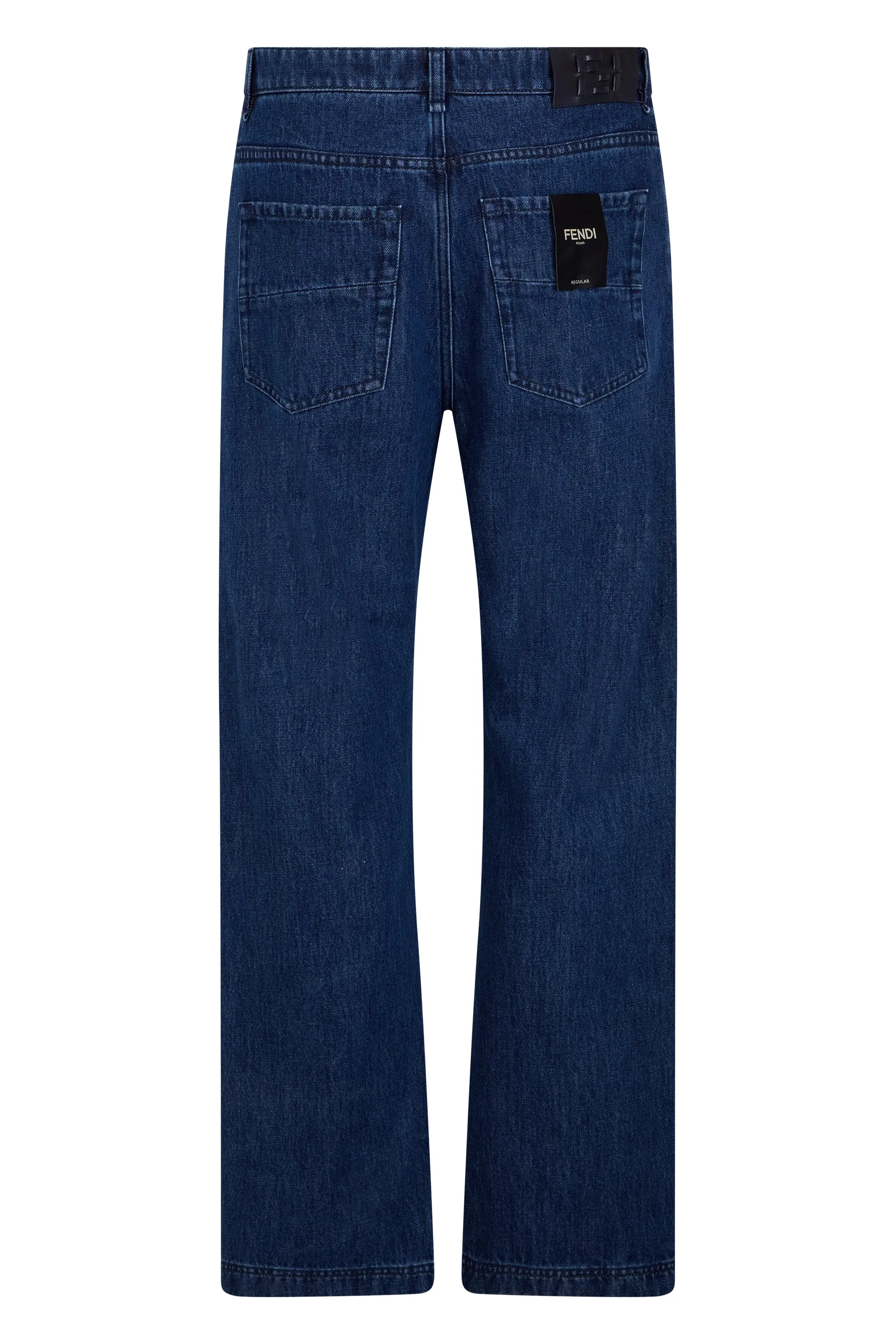 BLUE STRAIGHTCUT JEANS sold by Lord & Taylor product image thumbnail 2