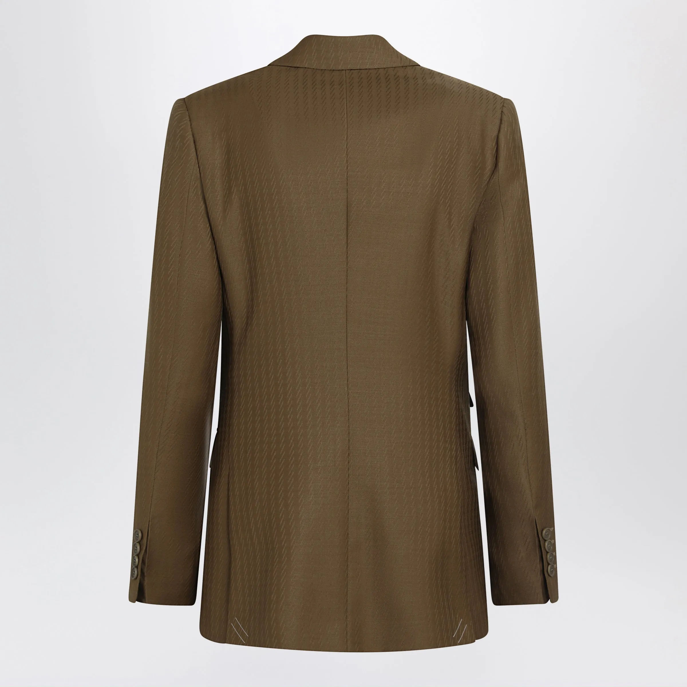 TAILORED SINGLEBREASTED WOOL AND MOHAIR BROWN JACKET sold by Lord & Taylor product image thumbnail 2
