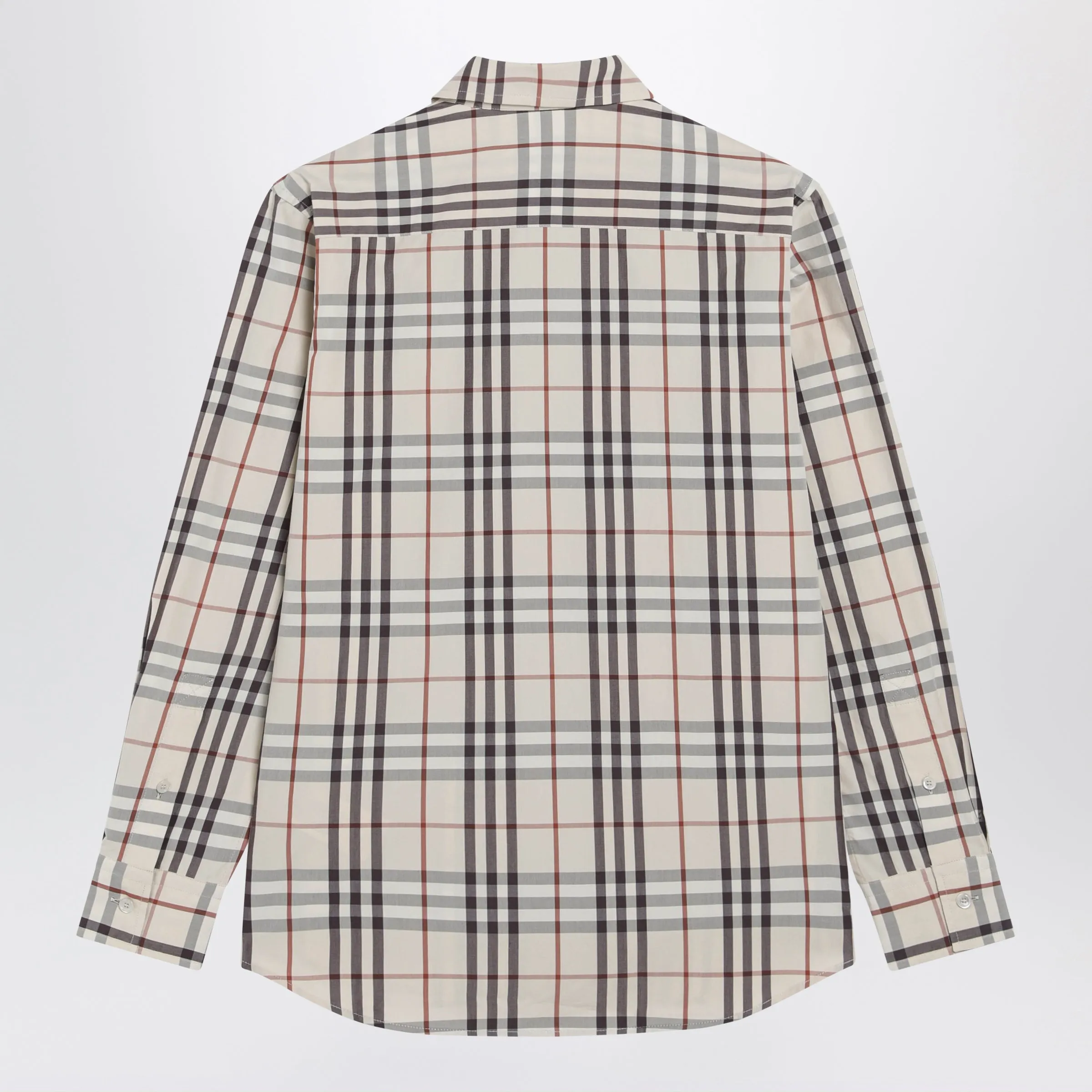 BEIGE CHECK SHIRT BY sold by Lord & Taylor product image thumbnail 2