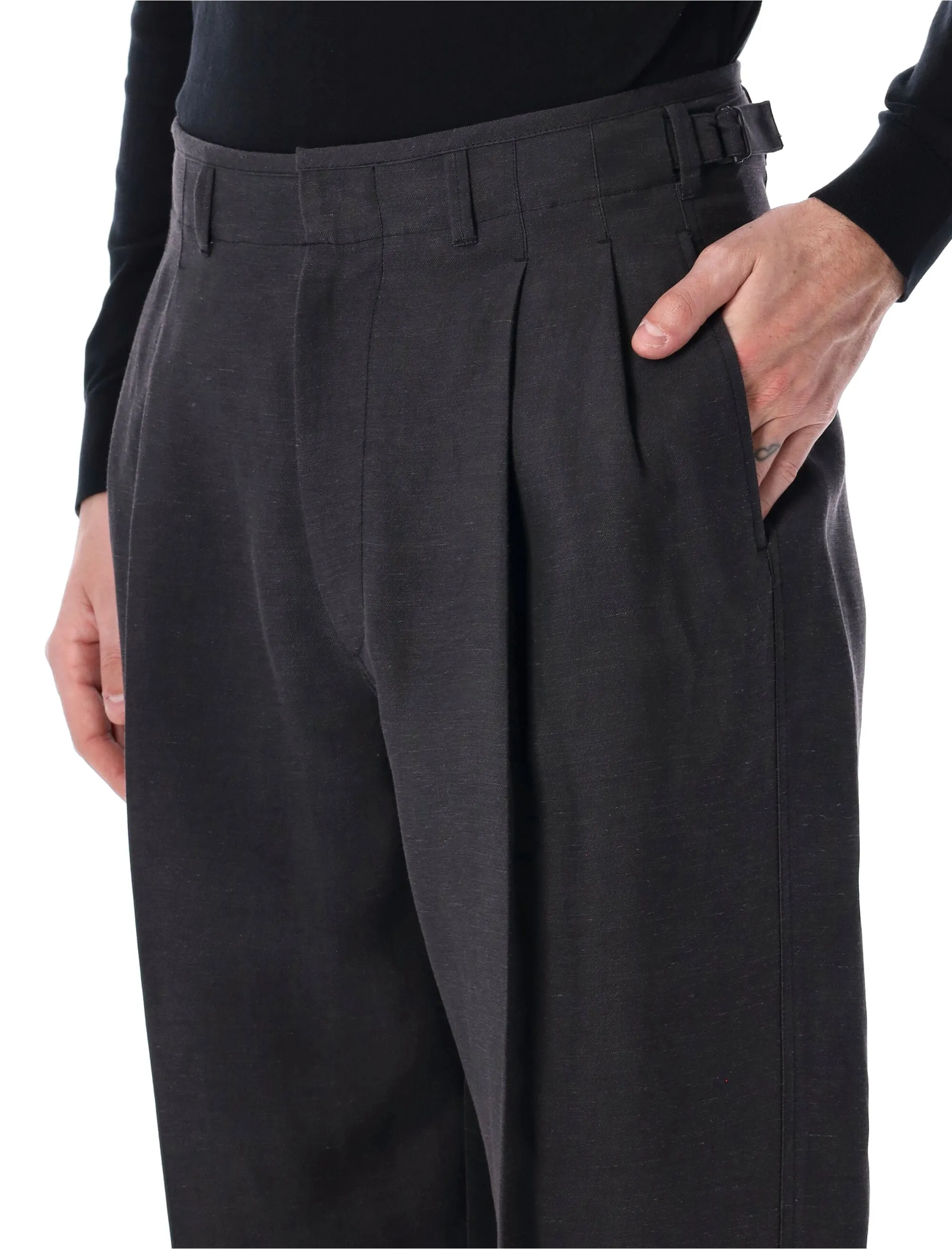 PLEATED TAILOR PANT sold by Lord & Taylor product image thumbnail 3
