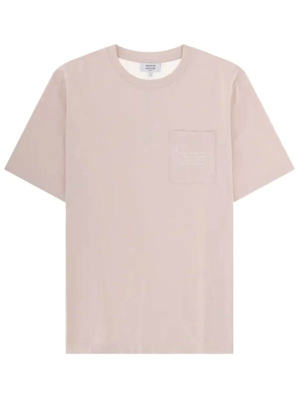 T-SHIRT "POETIC SCRIPT" made by MAISON KITSUNE