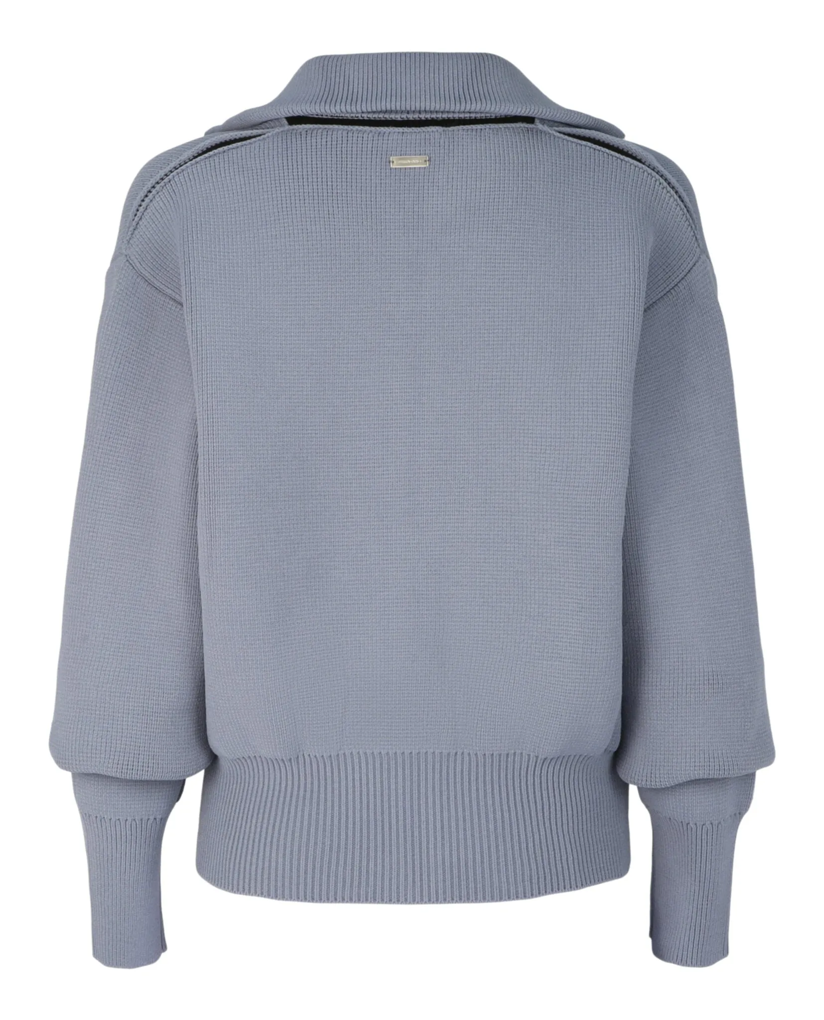 Full Zip Knit Cardigan With Slit Detail sold by Lord & Taylor product image thumbnail 2