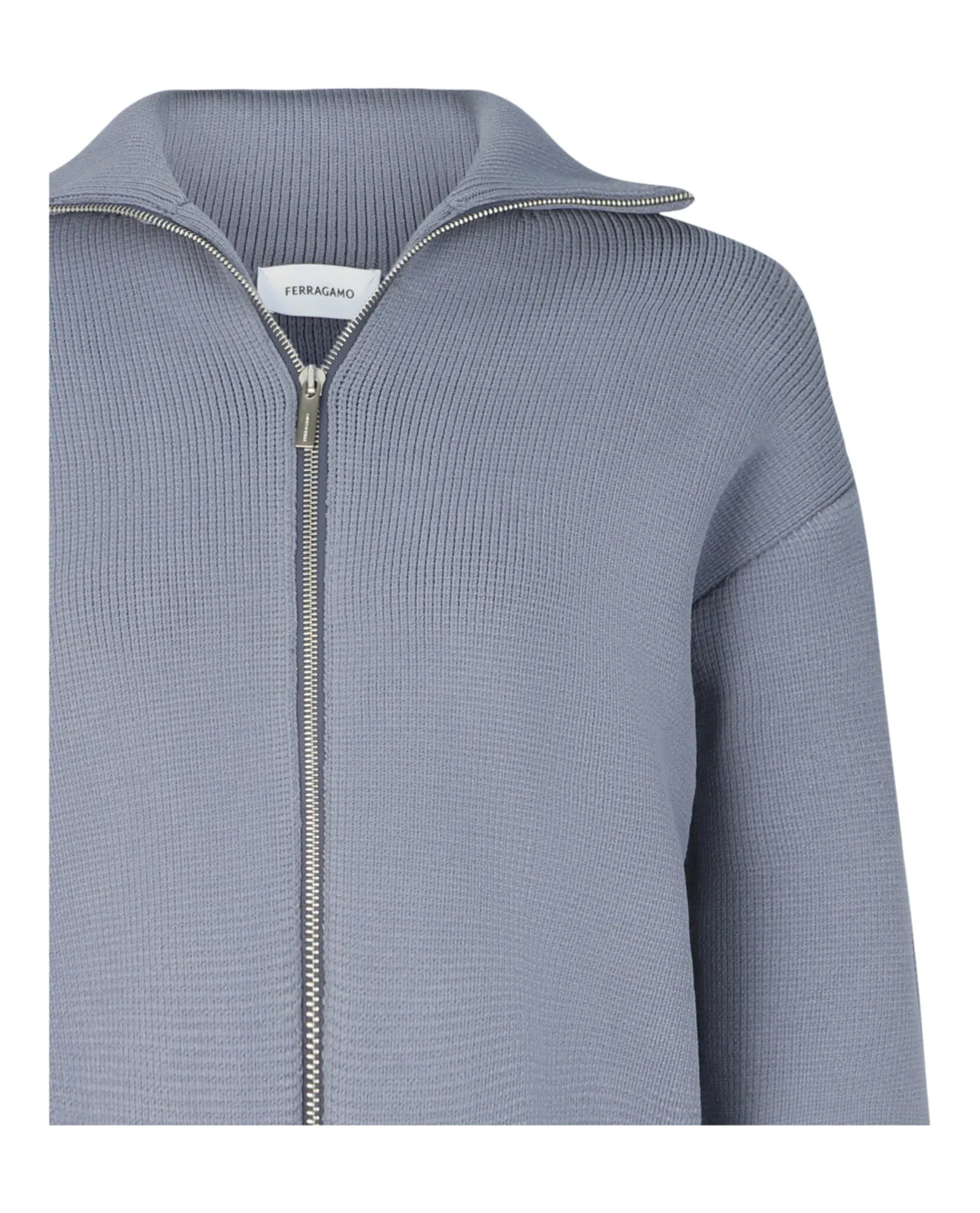 Full Zip Knit Cardigan With Slit Detail sold by Lord & Taylor product image thumbnail 3