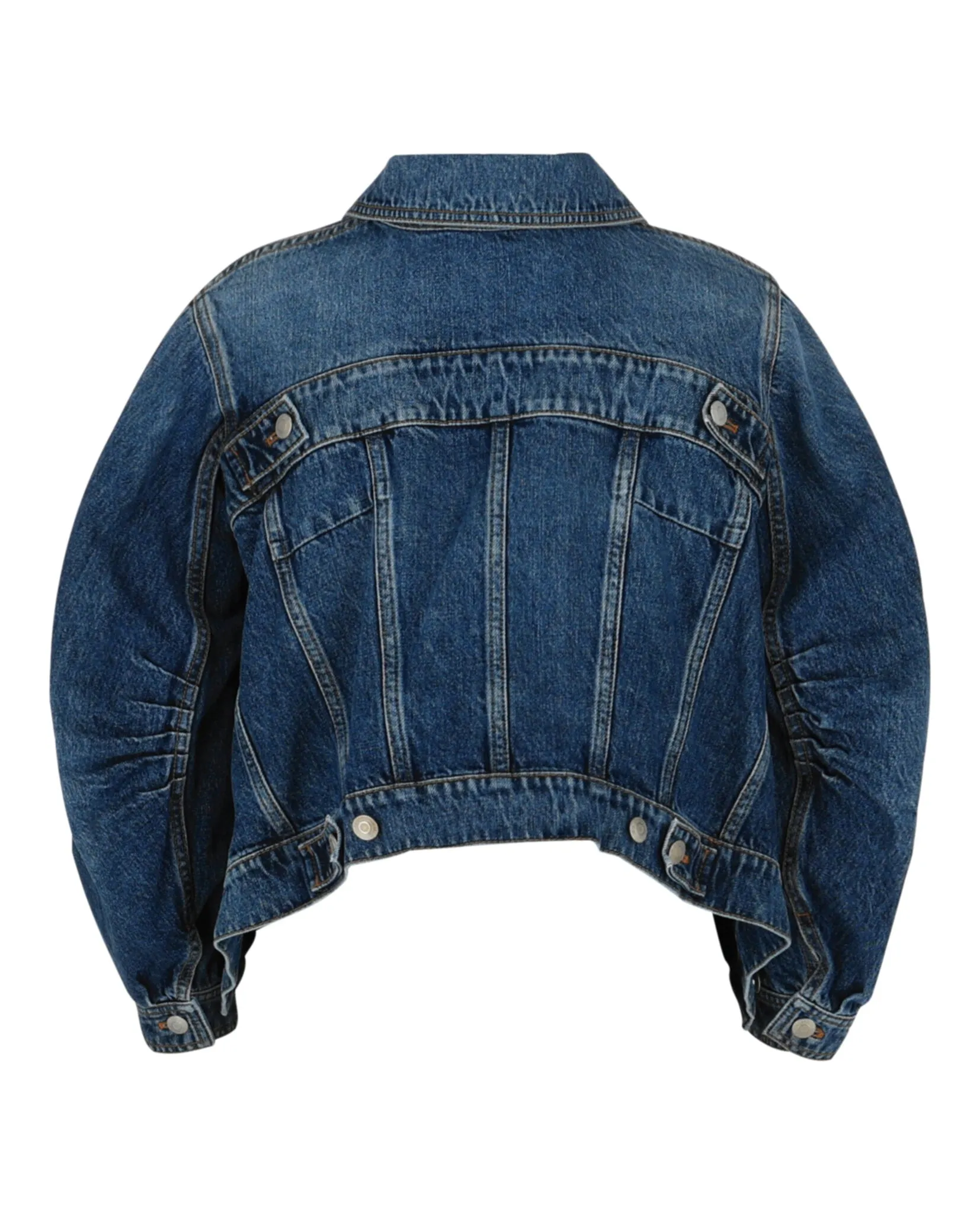 Cropped Cocoon Sleeve Denim Jacket sold by Lord & Taylor product image thumbnail 2