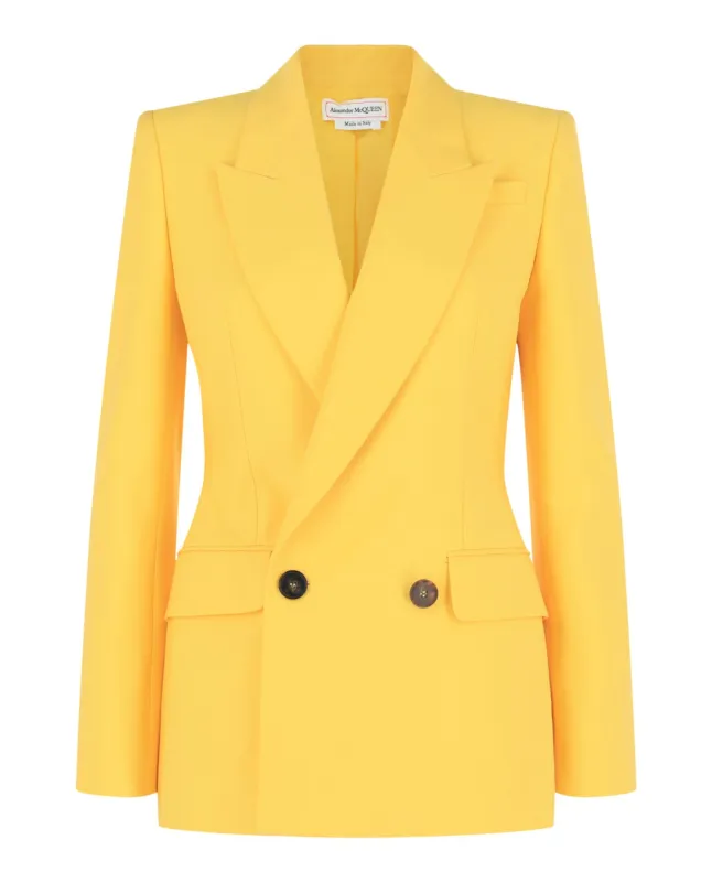 Tailored Double-Breasted Blazer made by Alexander McQueen