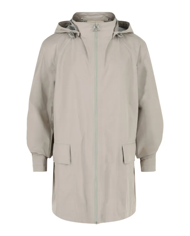 Hooded Gancini Rain Jacket made by Salvatore Ferragamo