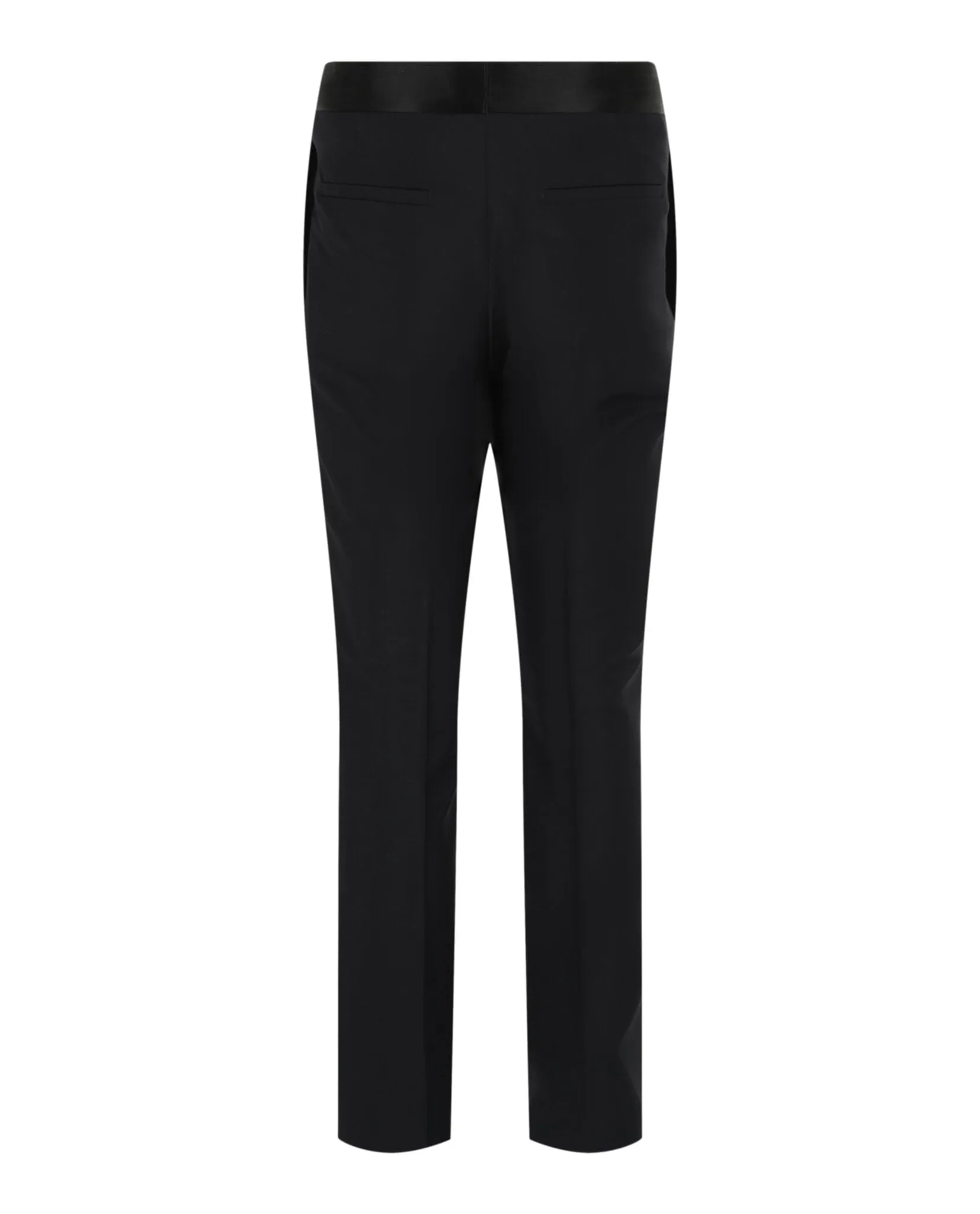 Satin Trimmed Trousers sold by Lord & Taylor product image thumbnail 2