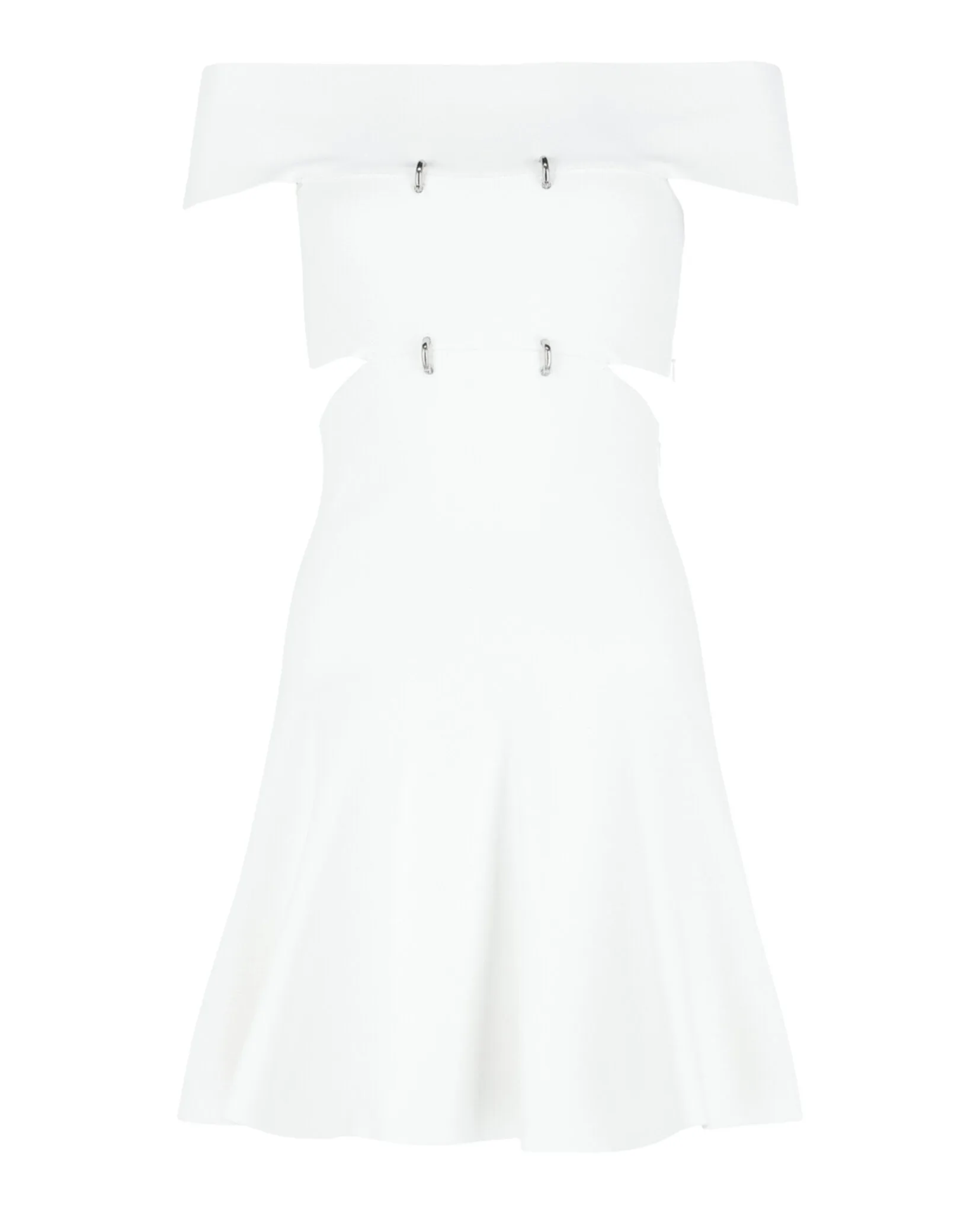 Off-The-Shoulder Sliced Mini Dress sold by Lord & Taylor