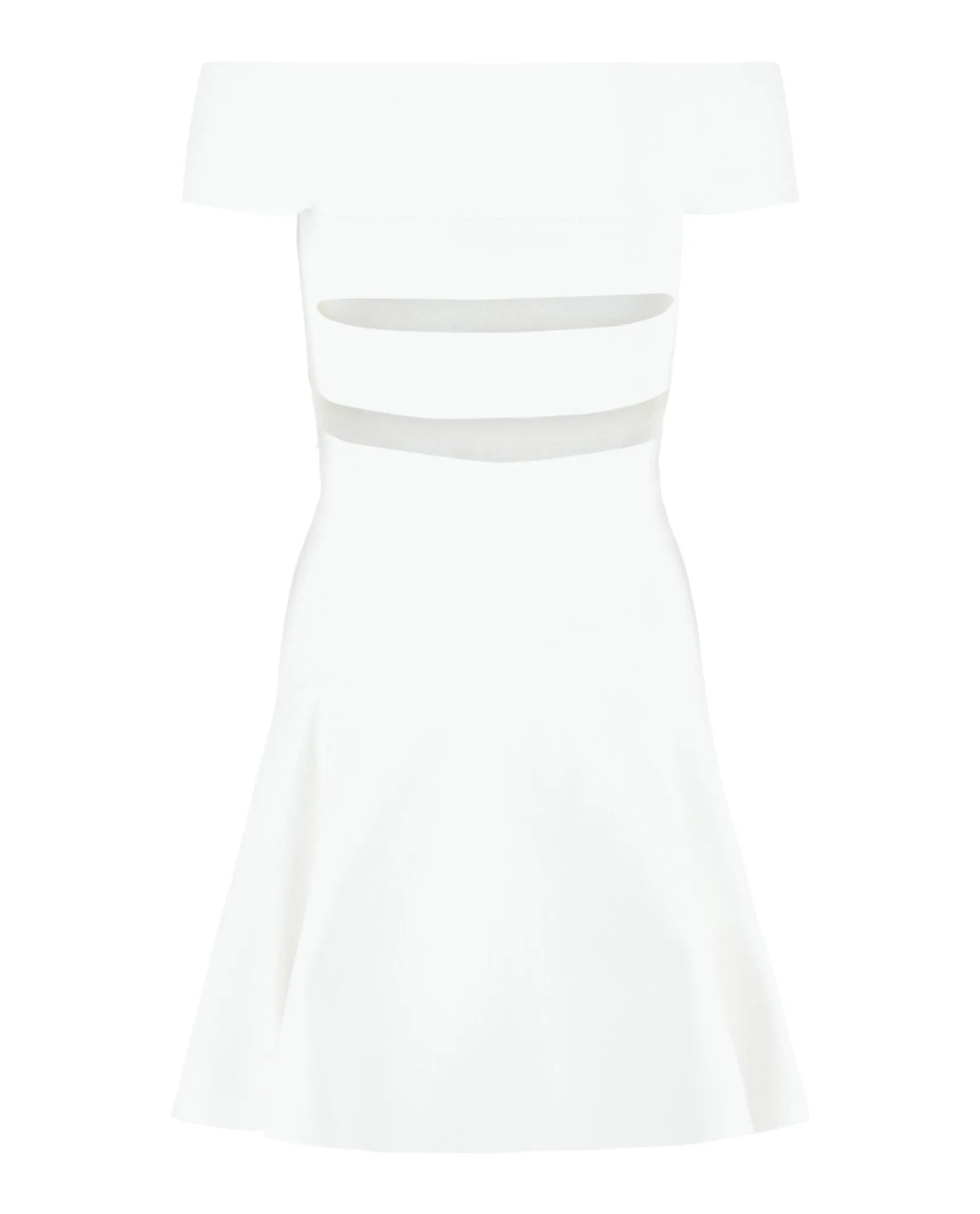 Off-The-Shoulder Sliced Mini Dress sold by Lord & Taylor product image thumbnail 2