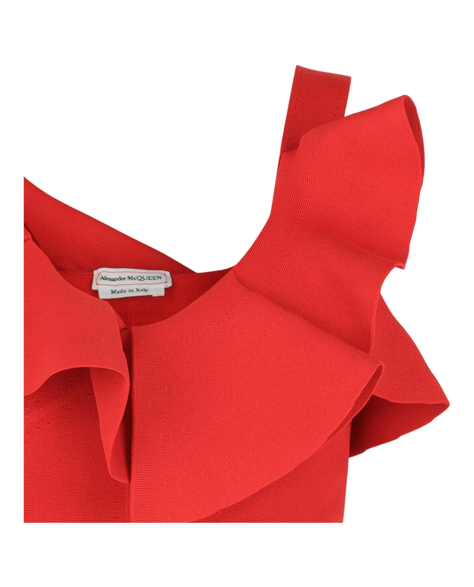 Ruffled Asymmetrical Cropped Top sold by Lord & Taylor product image thumbnail 3