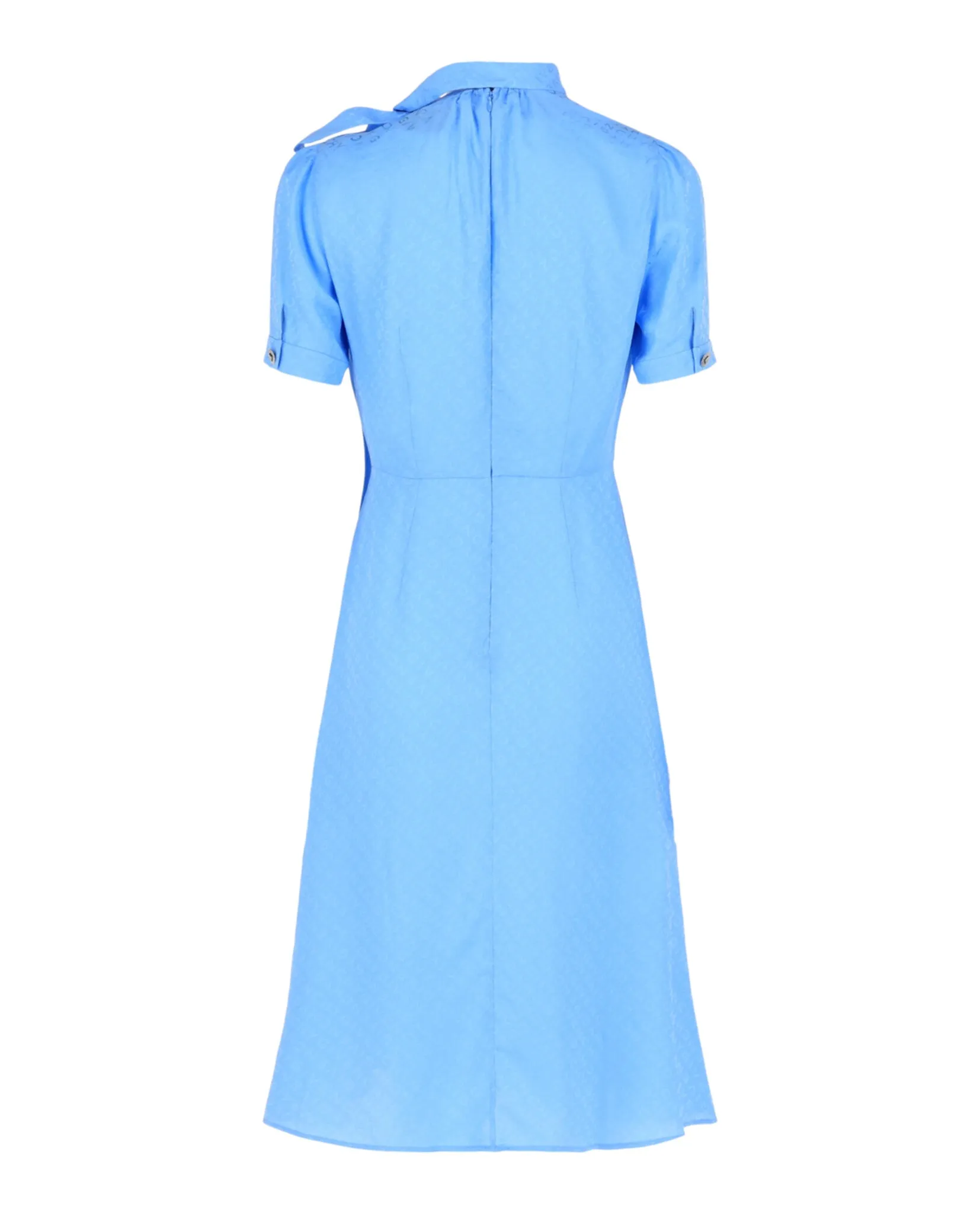 Monogram-Jacquard Silk Midi Dress sold by Lord & Taylor product image thumbnail 2