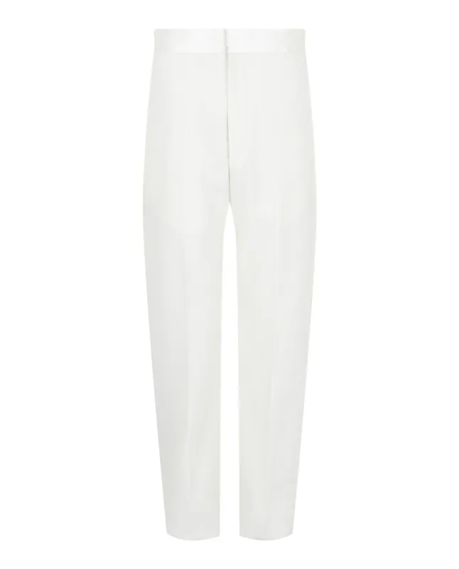 High-Waisted Wool Trousers made by Givenchy
