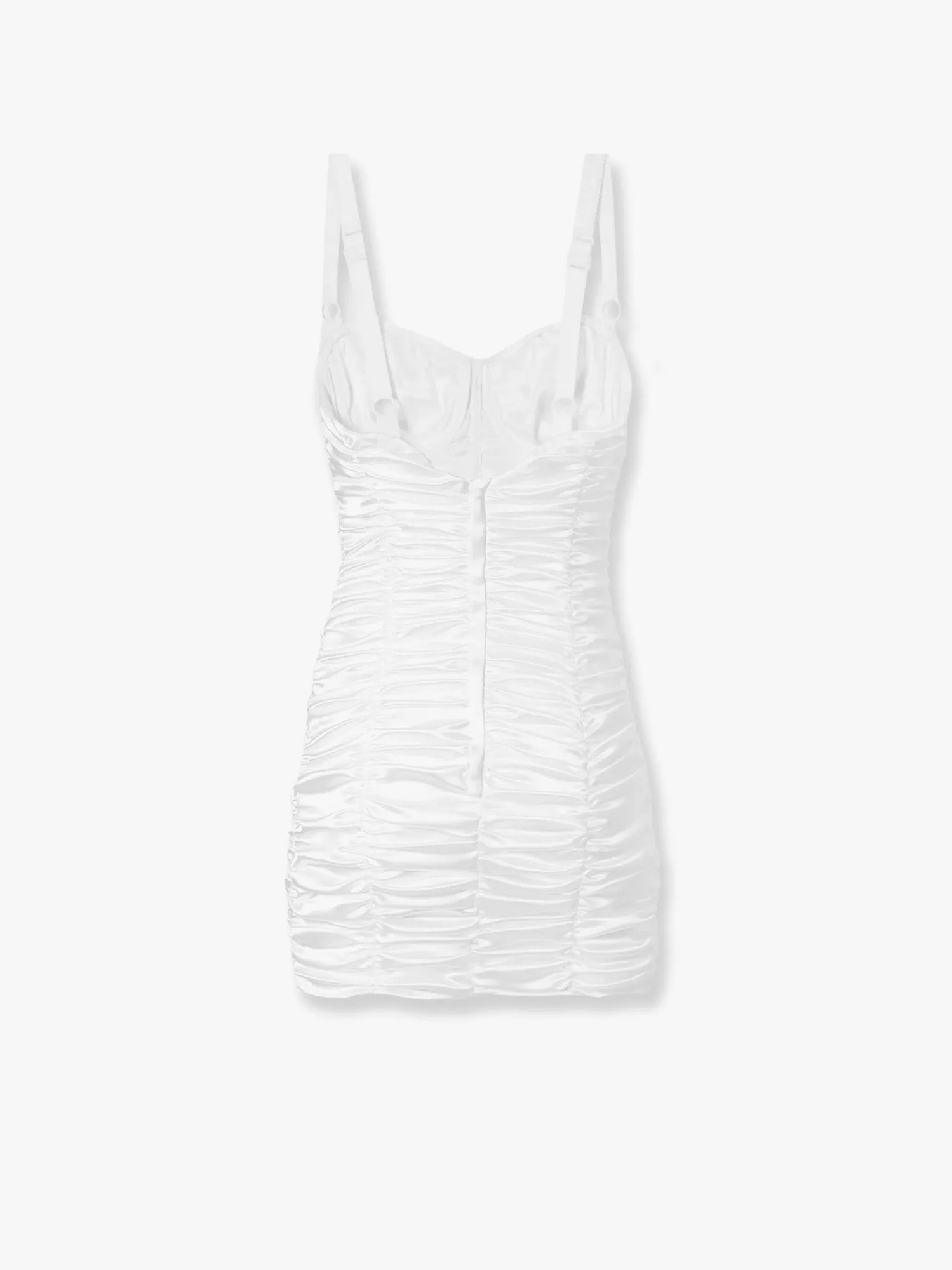 Mini Dress Draped Satin White sold by Lord & Taylor product image thumbnail 5