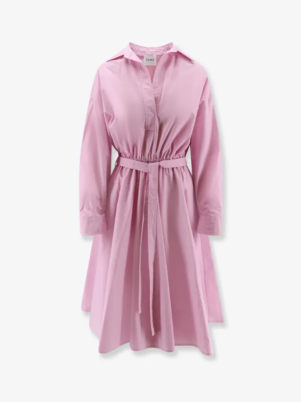 Polo Dress Pink made by NUDE