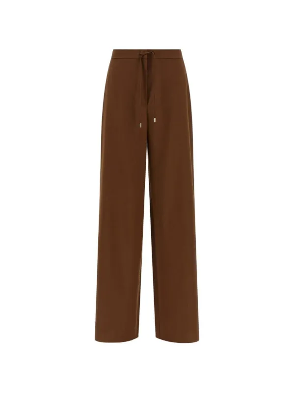 Trousers MSTCORONE Brown made by MaxMara