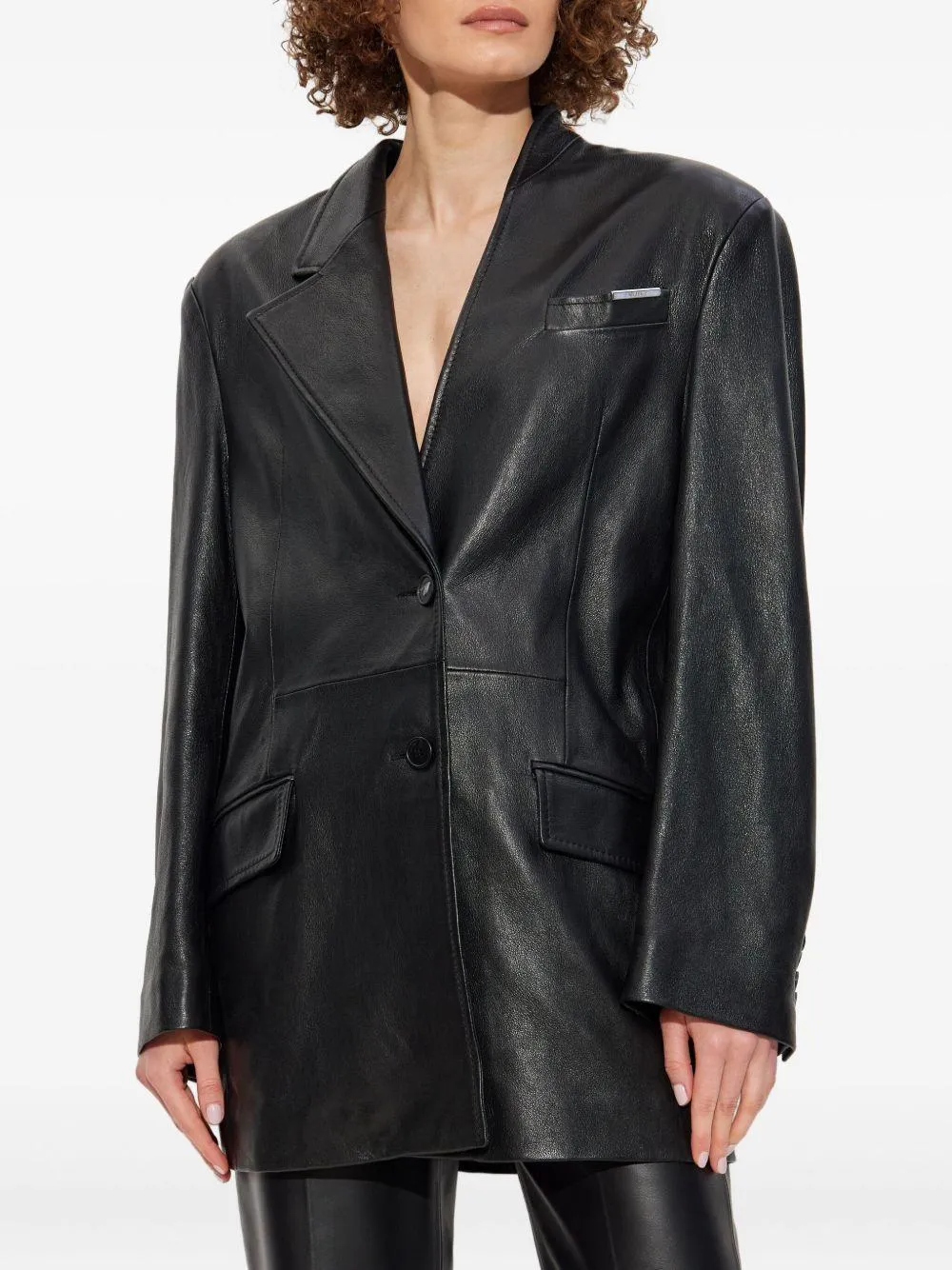 Blazer Black Lambskin sold by Lord & Taylor product image thumbnail 4