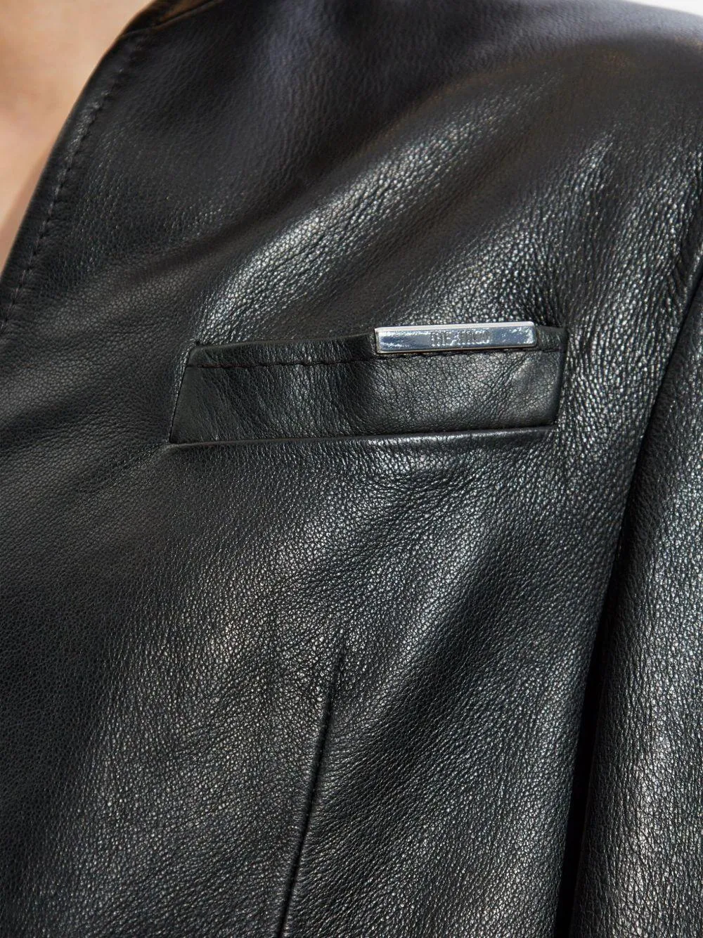 Blazer Black Lambskin sold by Lord & Taylor product image thumbnail 5