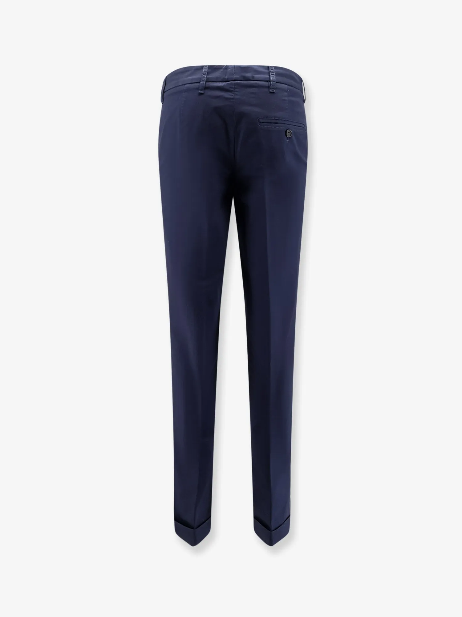Stretch Cotton Trousers Blue sold by Lord & Taylor product image thumbnail 2