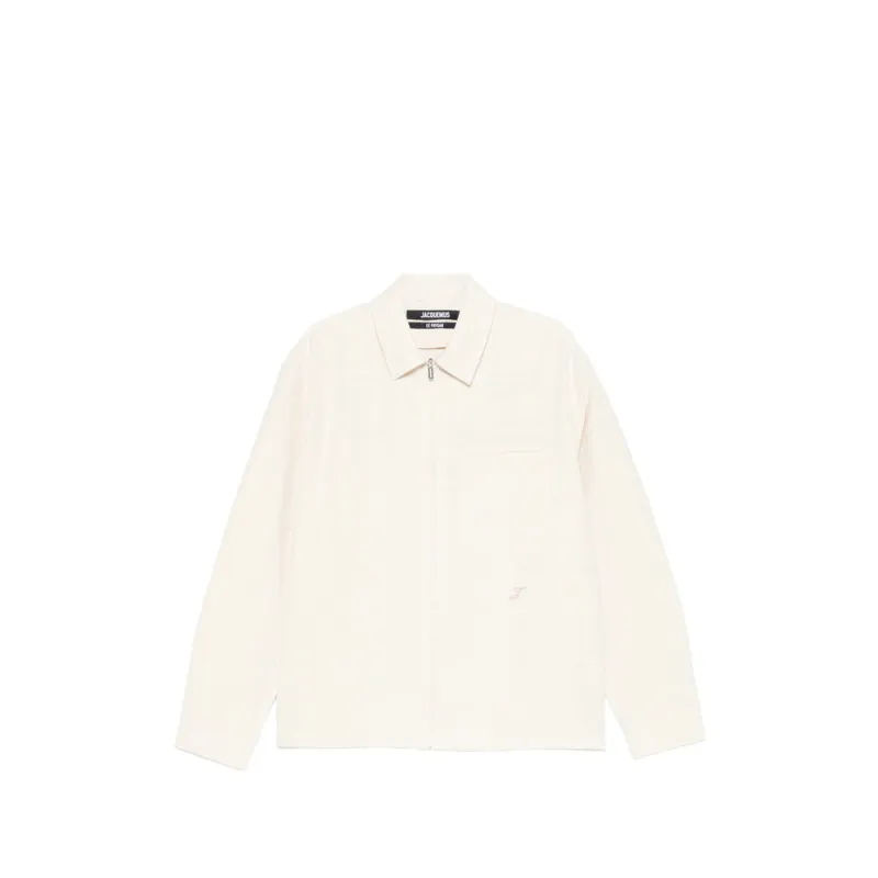 Shirt with Chest Pocket and Zip Fastening made by Jacquemus