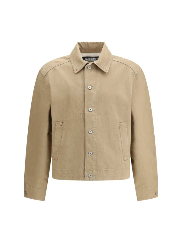 Denim Jacket Mirada de-Nîmes Beige made by Jacquemus