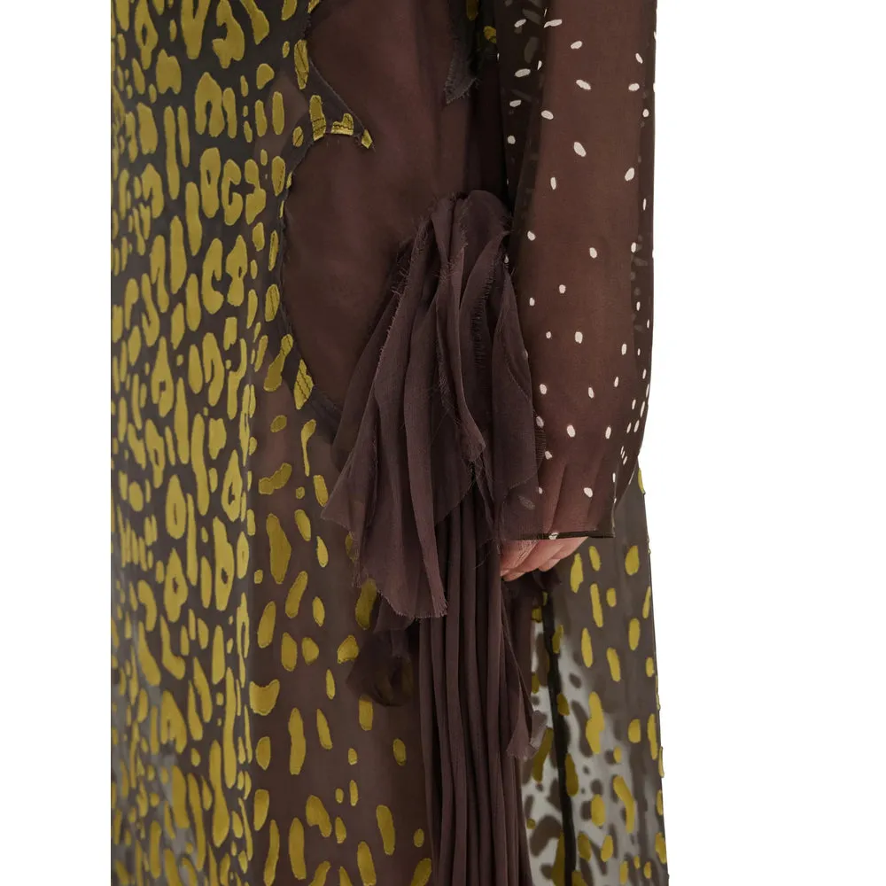 Skirt Draped Brown/Yellow sold by Lord & Taylor product image thumbnail 5