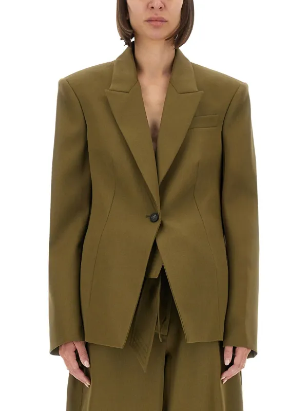 Gabardine Jacket made by The Attico