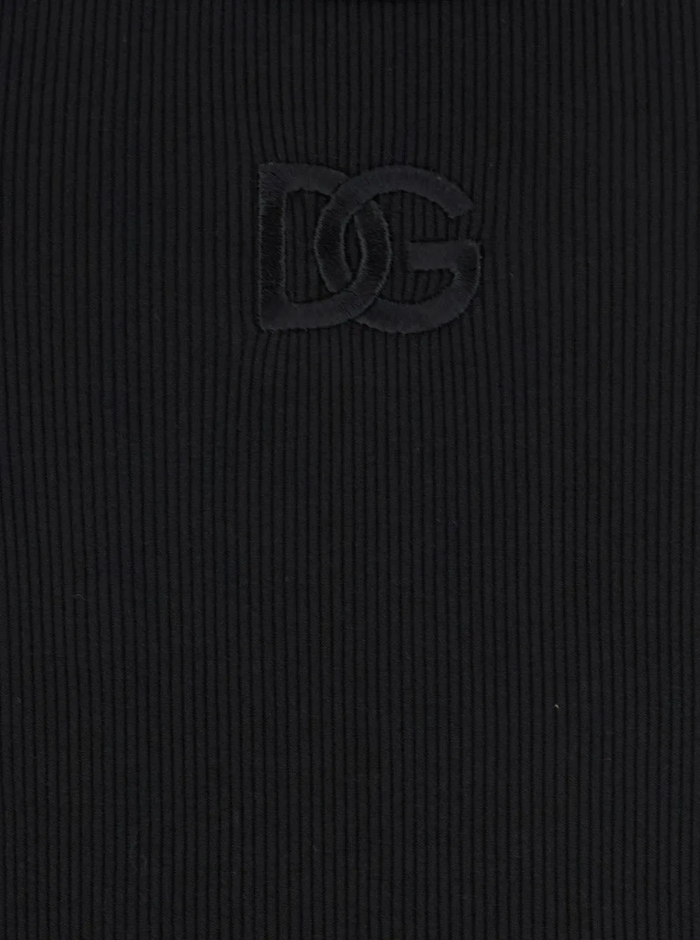 Black Sleeveless Top with Logo Embroidery sold by Lord & Taylor product image thumbnail 3