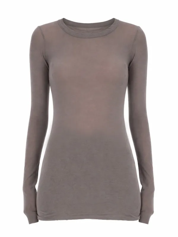 Long-Sleeved Cotton T-Shirt made by Rick Owens