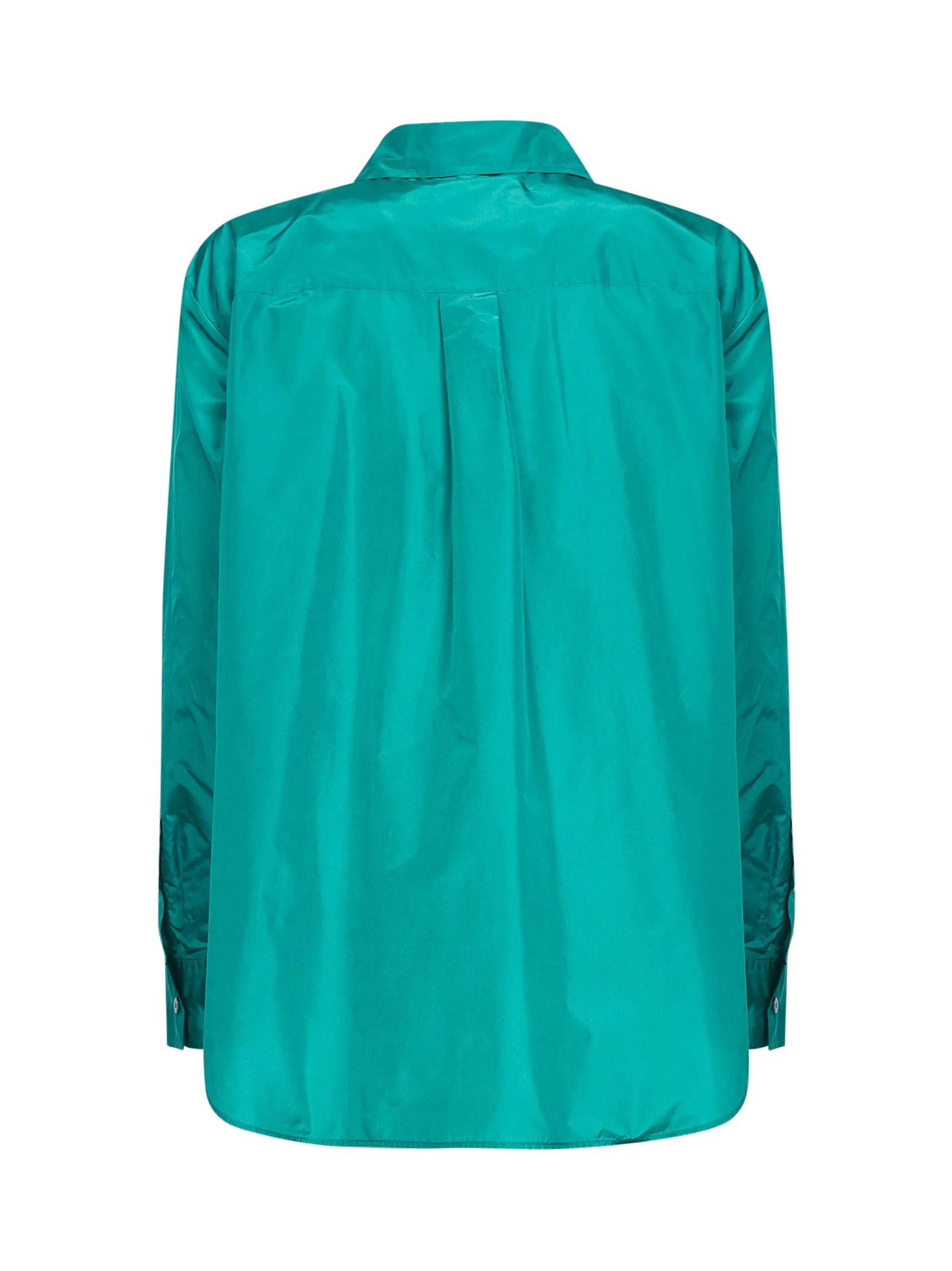 Light Blue Silk Taffeta Shirt sold by Lord & Taylor product image thumbnail 2