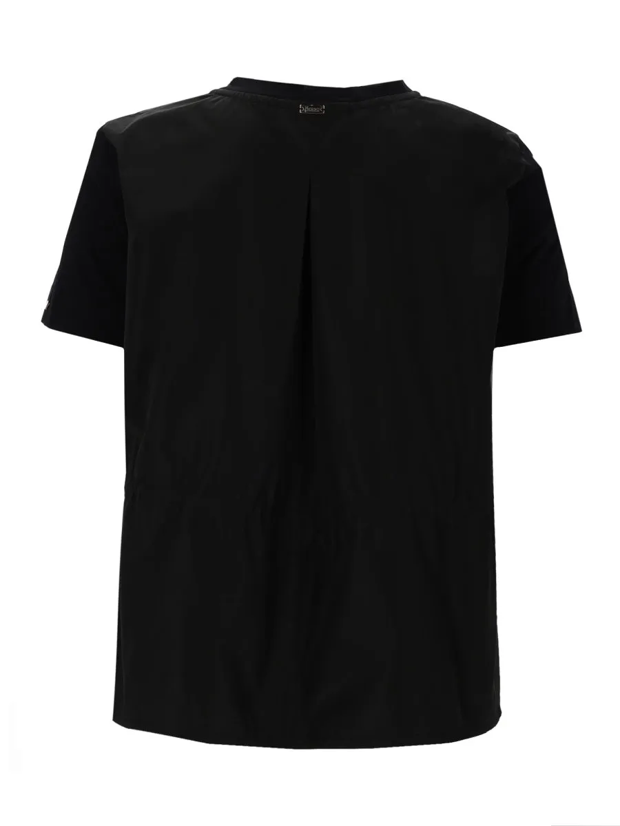 Cotton T-Shirt in Black sold by Lord & Taylor product image thumbnail 2