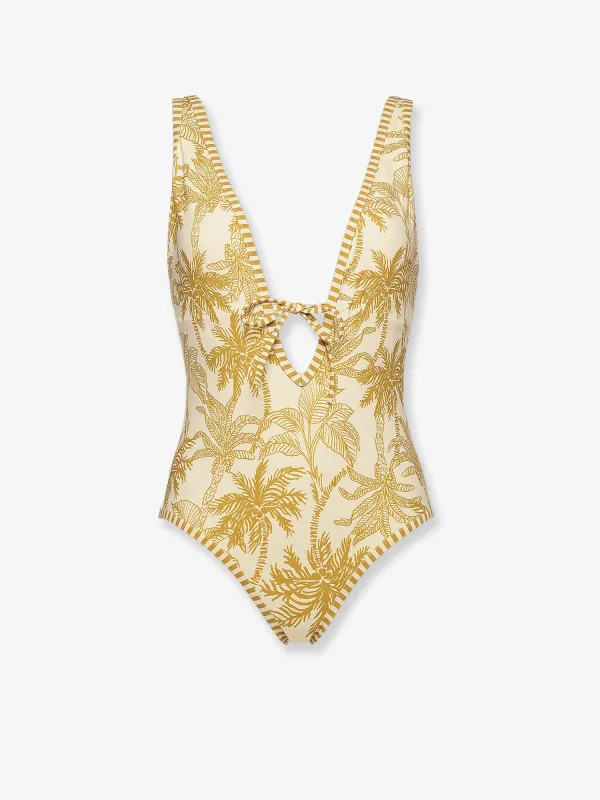 One-Piece Swimsuit Yellow made by Eres