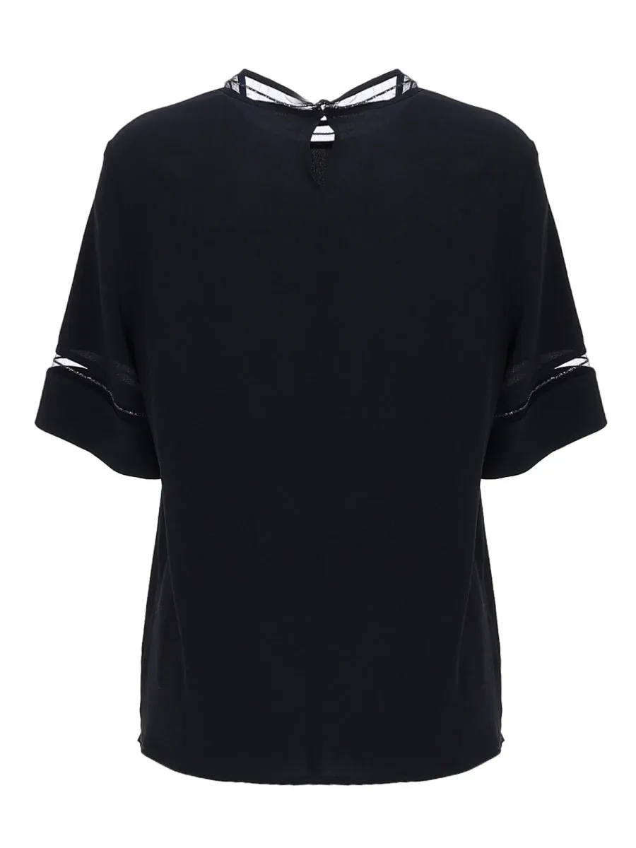 T-Shirt with Transparent Details sold by Lord & Taylor product image thumbnail 2