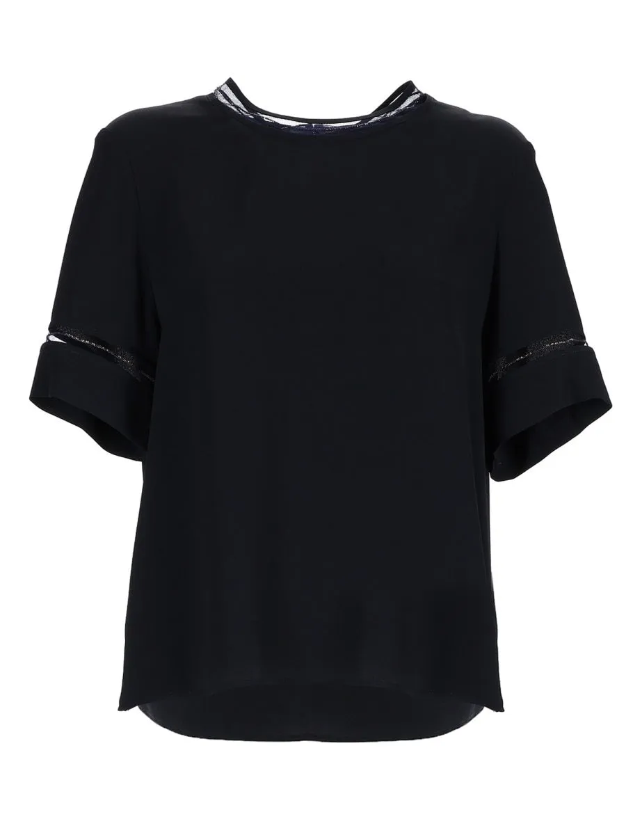 T-Shirt with Transparent Details sold by Lord & Taylor