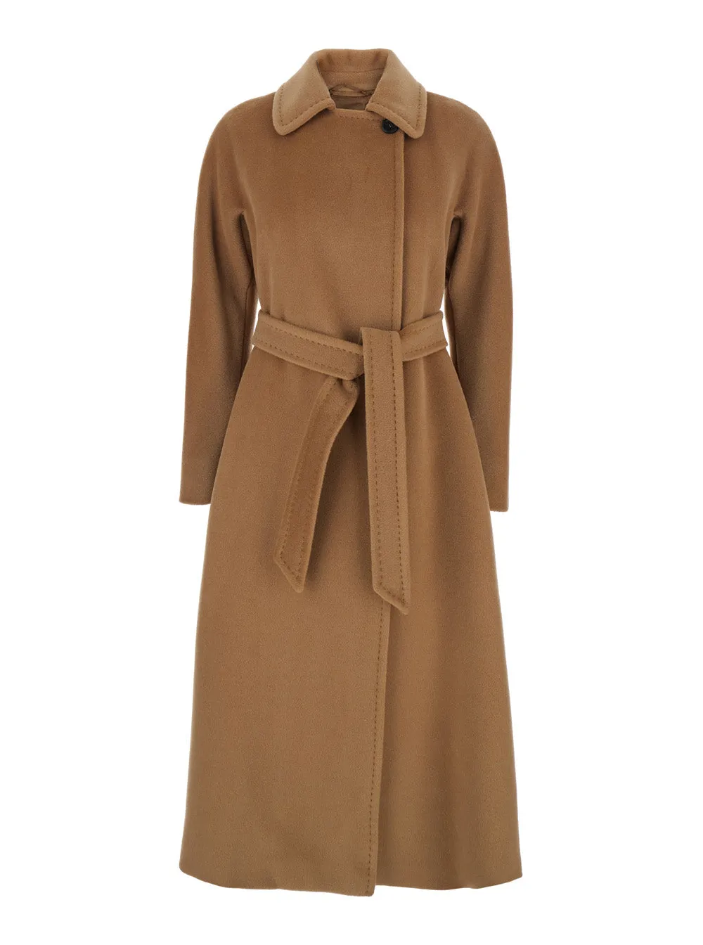 Coat Beige Wool with Spread Collar sold by Lord & Taylor
