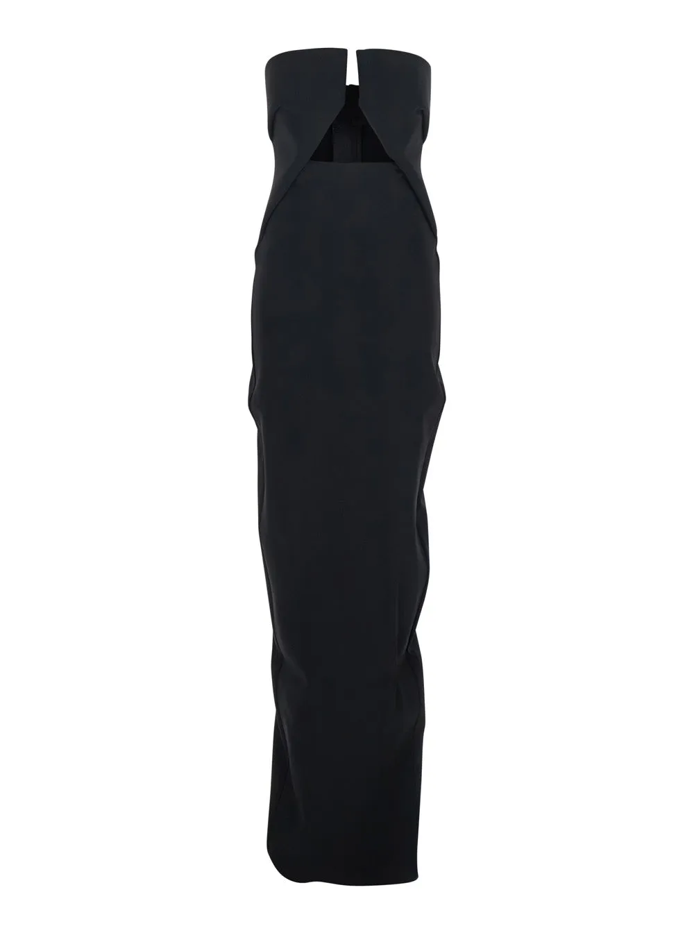 Long Dress Black Viscose Blend sold by Lord & Taylor