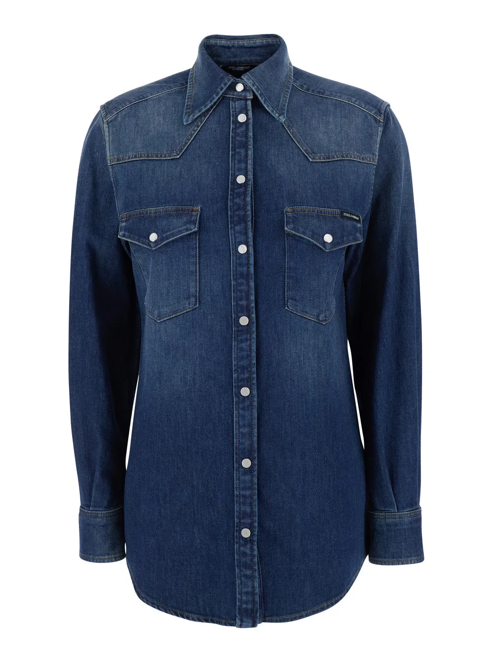 Denim Shirt Black sold by Lord & Taylor