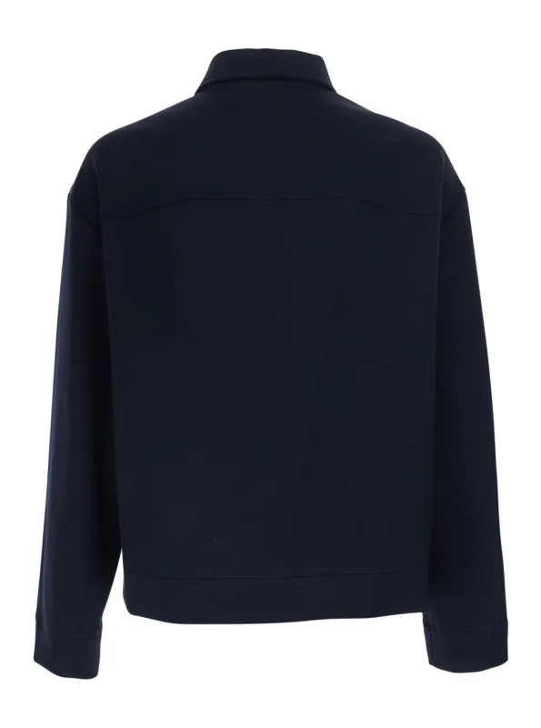 Jacket JERSEY DOUBLE Blue made by Gucci
