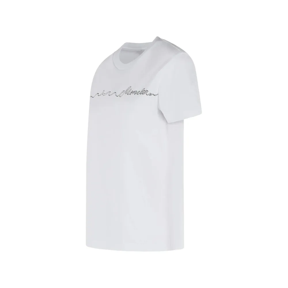 T-shirt Ribbed Cotton White sold by Lord & Taylor product image thumbnail 2