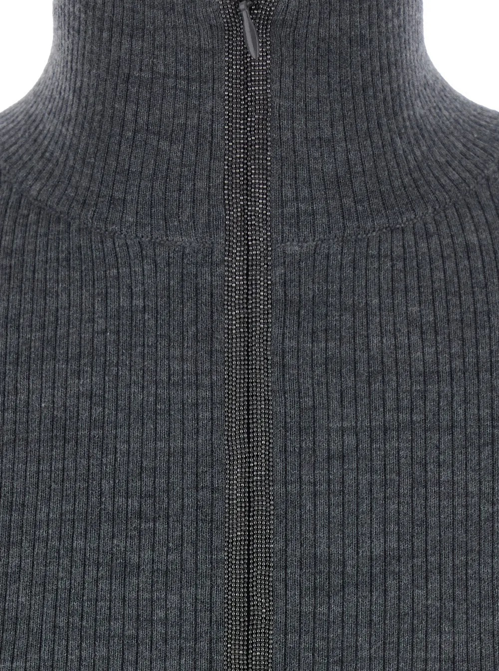 Turtleneck Sweater Half-Zip Grey sold by Lord & Taylor product image thumbnail 3