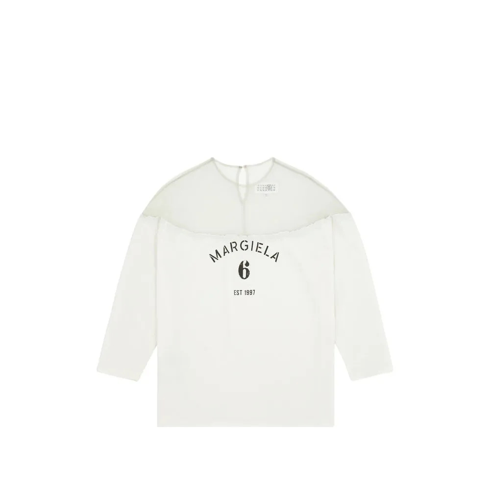 T-shirt MM6 White sold by Lord & Taylor